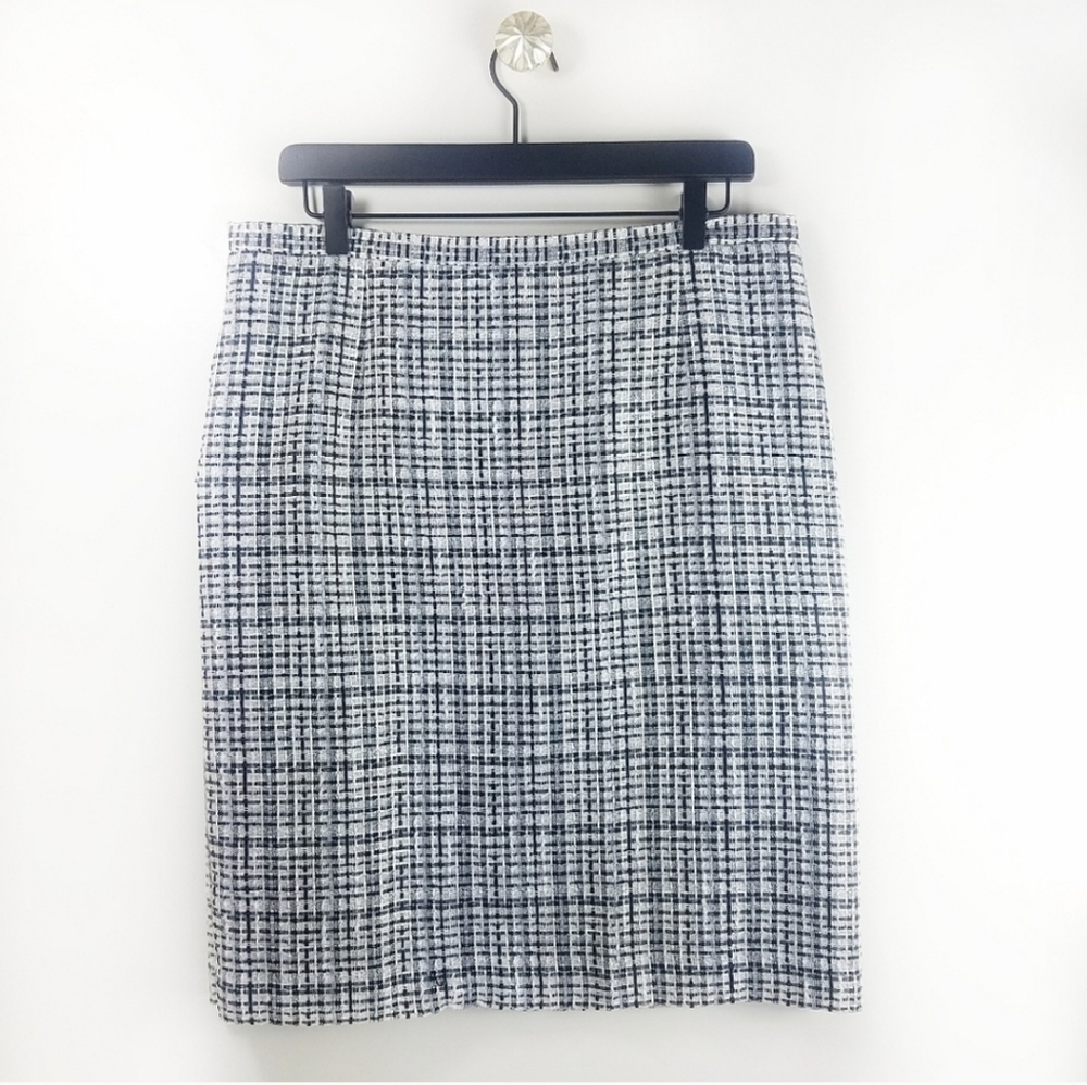 PENDLETON Petite Tweed full skirt size 12